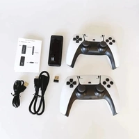 Wireless Retro Game Console, 20000+ games Retro Gaming Console, Retro Game Stick, Plug & Play Video TV Retro Game Stick, Built-in 64G, 9 Emulators, Premium Gaming Dual Controllers (M15-64G)