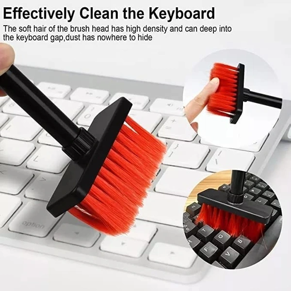  5 in 1 Multifunction Cleaning Brush | Computer, Laptop, and Keyboard Gap Duster | Earbuds Soft Brush Kit | Portable Key-Cap Puller
