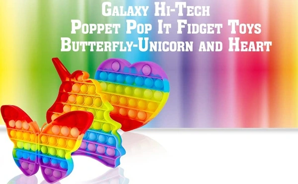 Poppet Pop It Toy For Kids Fidget Toy Popping Sounds Toy, Sensory Toy Pop It Toy