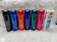 H2O Round Unbreakable Plastic Water Bottle | Lid is sealed by a silicone ring | Leak proof & break-proof | Best Usage for Office/School/College  - 1000ML