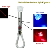 4 in 1 Laser Pointer Torch Led Lights with Hook, Multicolor