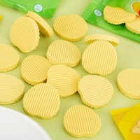  Chips Potato Chips Erasers for Kids - Rectangular Yellow Vinyl Eraser
