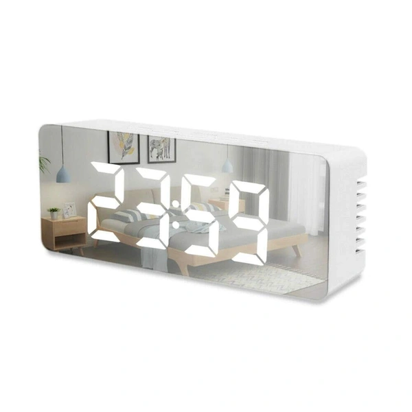 Digital Led Mirror Office Clock 
