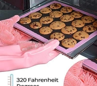 Silicon Dish Washing Gloves 1 Pair