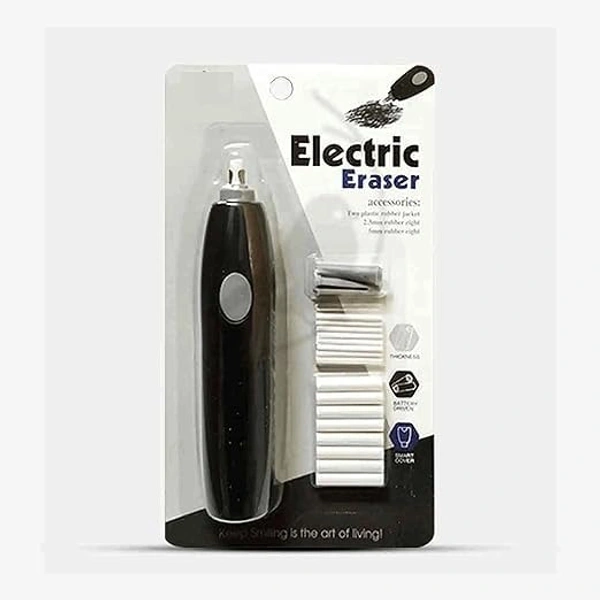 Electric Eraser, Automatic Portable Rubber Pencil Electric Eraser with 17 Eraser Refills,Battery Operated Eraser for Artist Drawing, Painting, Sketching, Drafting Etc