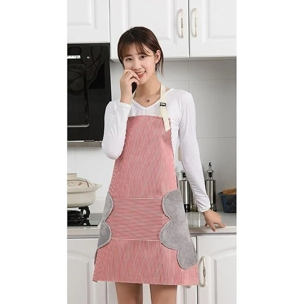 Kitchen Aprons for Women - Waterproof Cooking Apron with Pocket - Oil Proof, Adjustable, and Comfortable Apron for Home, Kitchen, Garden, Restaurant