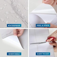 White marble wallpaper