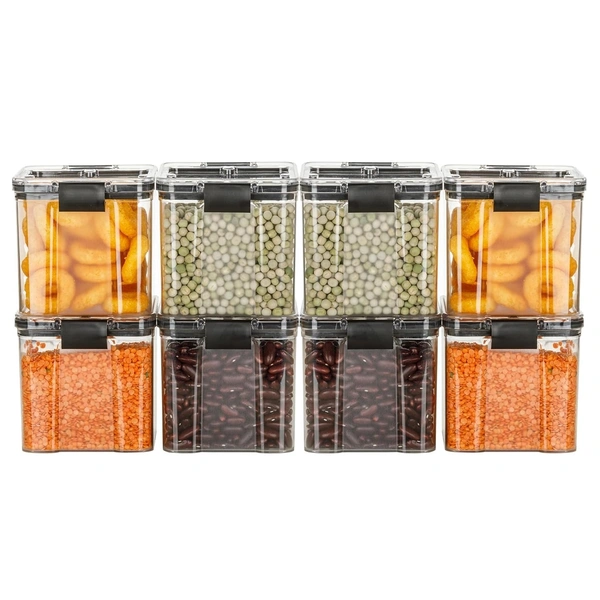 700ml Air-Tight Containers Set| Kitchen Containers Set | Kitchen Organizer | Kitchen Accessories Items | Fridge storage boxes| Kitchen Dabba Set | nuts box storage