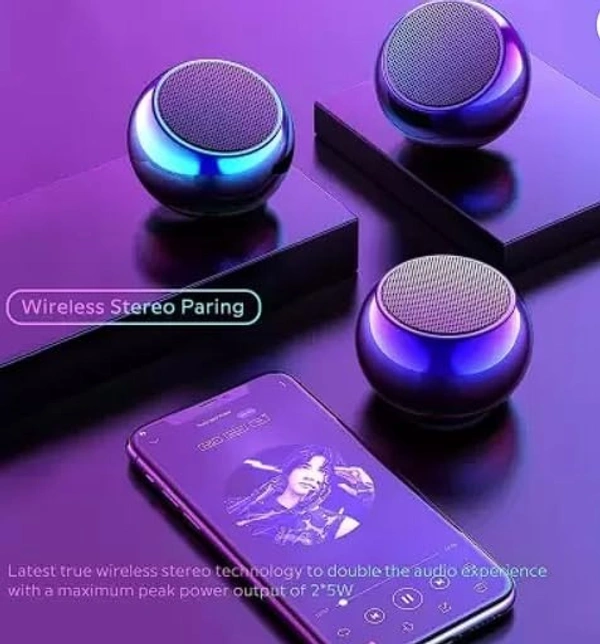 Mini Speakers Boost 4 Colorful Wireless Bluetooth Speaker Mini Electroplatings Round Steel Speaker