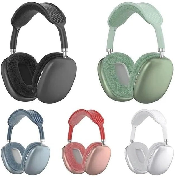 Wireless P9 Bluetooth 5.1 Over Ear Stereo Headphones | Noise Cancelling Mic, Ergonomic Adjustable Design, 24 Hours Battery Life, Hi-Fi Sound, Wireless Headset for Music & Calls 