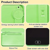 Writing Tablet Pencil Case for Kids – 2 in 1 LCD Digital Slate for Kids, E-Note Pad, Pencil Box for Kids, Doodle Writing Board for School Going Kids, Educational Toys for Kids