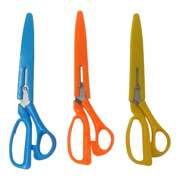 Multi Purpose Tailoring Scissors With Safety Cap - 9Inch