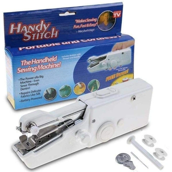 New Handy Stitch Handheld Sewing Machine For Emergency Stitching | Mini Hand Sewing Machine Stapler Style | Silai Machine | Home Tailoring | Hand Machine