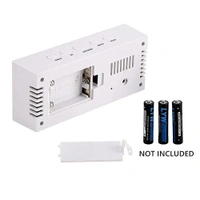 Digital Led Mirror Office Clock 