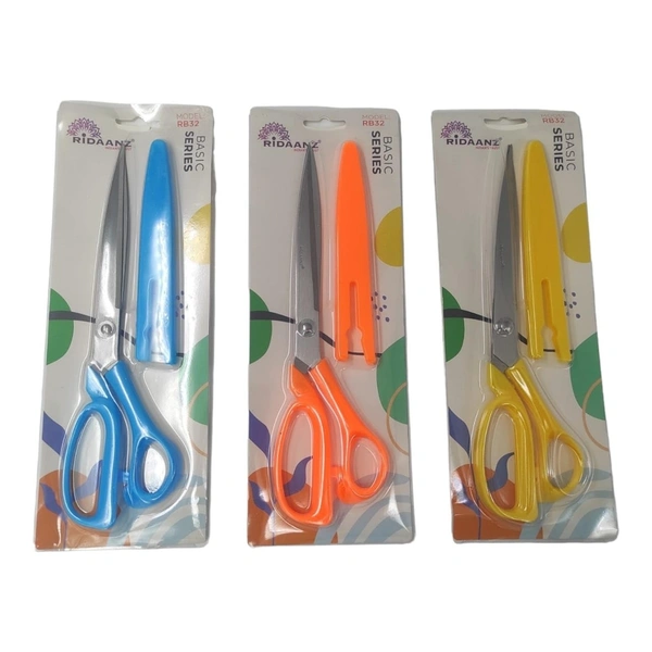 Multi Purpose Tailoring Scissors With Safety Cap - 9Inch