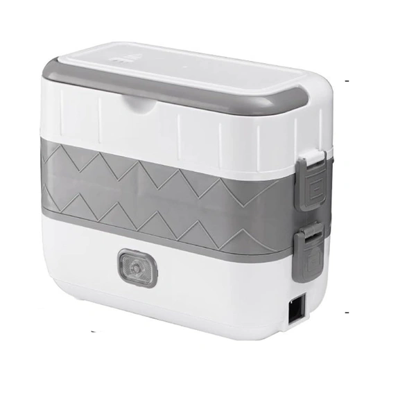 Lunch Box For Men, Electric Thermos Lunch Box For Hot Food Leakproof Compartment Bento Box Rice Cooker Heating Insulation Travel