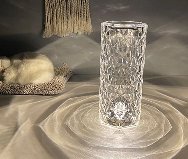 Rose Diamond Touch Lamp