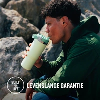 OG Stanley IceFlow Flip Straw Water Bottle With Straw 0.89L - Keeps Cold for 12+ Hours - Leakproof - Stainless Steel Water Bottle - BPA Free Travel Mug - Easy to Carry - Dishwasher Safe