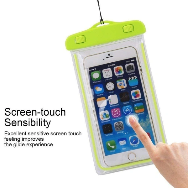 waterproof phone pouch | waterproof mobile pouch & cover | phone waterproof cover for swimming & pool | protective pouch for mobile & beach | waterproof mobile cover | mobile pouch for rain & travel | universal touch friendly pouch for smartphones