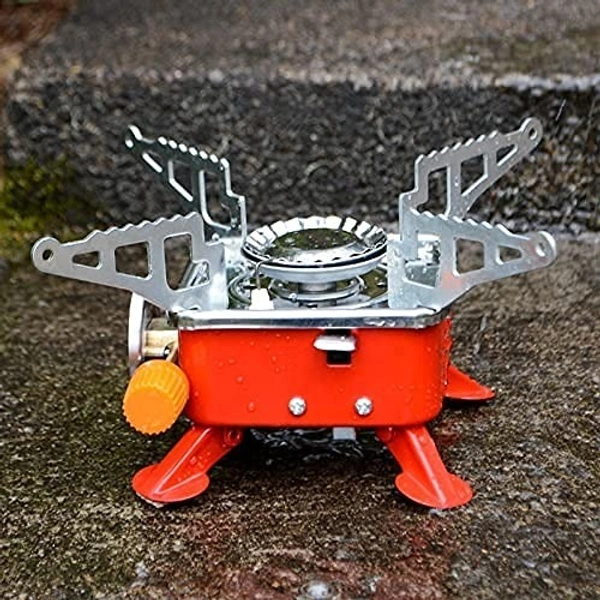 Portable mini gas stove for camping, travelling, Small Travel Camping Gas Stove Foldable, Outdoor Tracking, picnic Gas Burner Stove