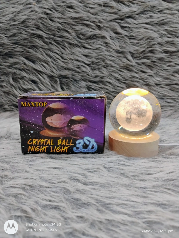 Crystal Ball Lamp Mix Design Light
