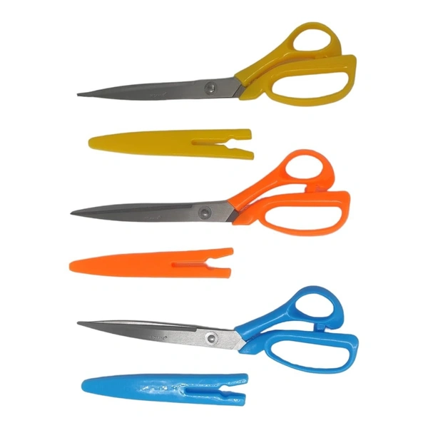 Multi Purpose Tailoring Scissors With Safety Cap - 9Inch