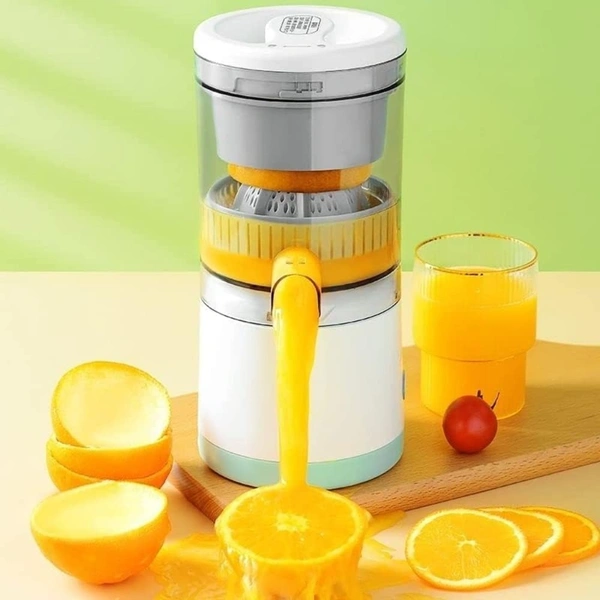 Automatic Citrus Fruit Juicer Electrical Orange Juicer Squeezer Electric Lemon Juicer Rechargeable and Portable for Kitchen Juicer With USB Best Juicer