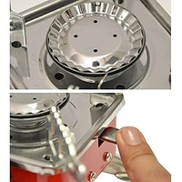 Portable mini gas stove for camping, travelling, Small Travel Camping Gas Stove Foldable, Outdoor Tracking, picnic Gas Burner Stove