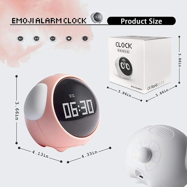 Alarm Clock for Students with Adjustable Brightness