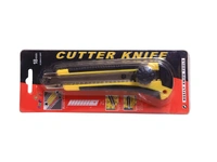 Heavy Duty 18 mm Cutter Knife Utility Knife Box Cutters, Utility Knife Retractable, Compact, Extended Use for Heavy Duty Office, Home, Craft Arts (Color as per Availability)