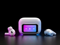 Display Ear Buds - Wireless Earbuds with Remote Photography
