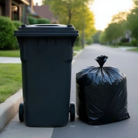 60 Garbage Bags | Extra Large (XL) Size 30 X 37 Inches | Biodegradable Dustbin Bag | Trash Bag | 60 Bags