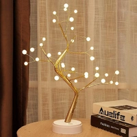 LED Shimmer Tree Desk Lamp