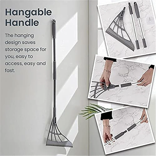 Stainless Steel Silicone Blade Length Floor Wiper for Home,Office, Shop, Bathroom, Multipurpose Floor Wiper, 10 Centimeters