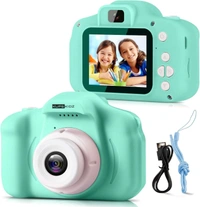 Kids Camera Toy, Children Camera Toys for Kids Age 3-12, Christmas/Birthday Gifts for Kids, 1080P HD Video Kids Digital Camera, Gift for 3 4 5 6 7 8 9 10 11 12 Year Old Girl & Boys (Pink)