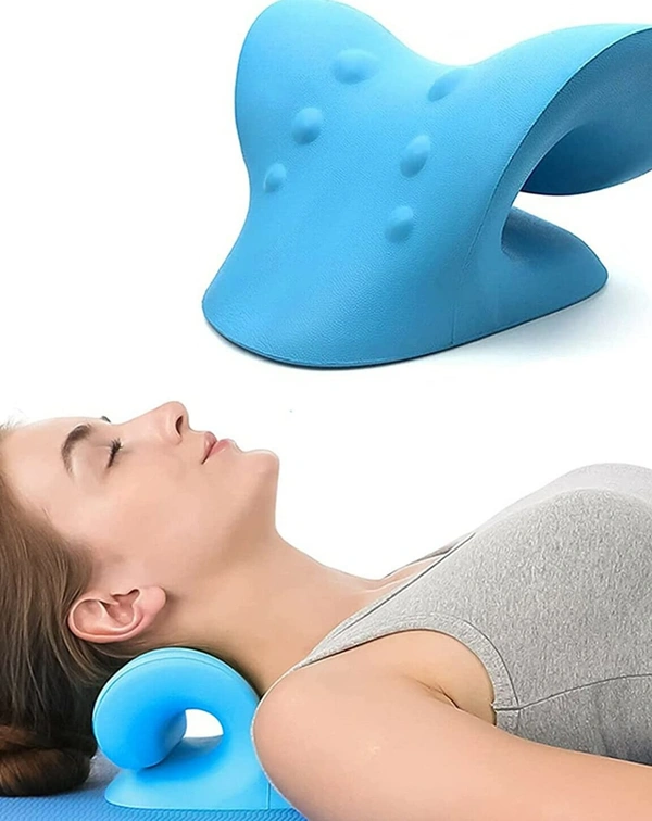 Rubber Neck Relaxer pillow Blue