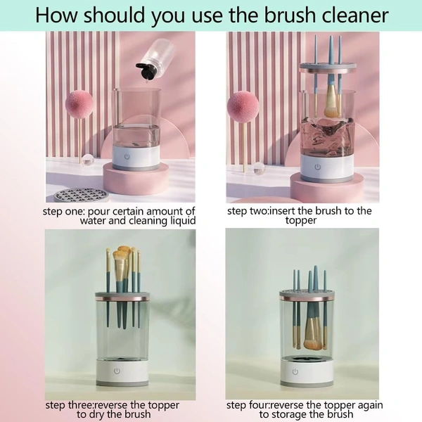 Electric Makeup Brush Cleaner