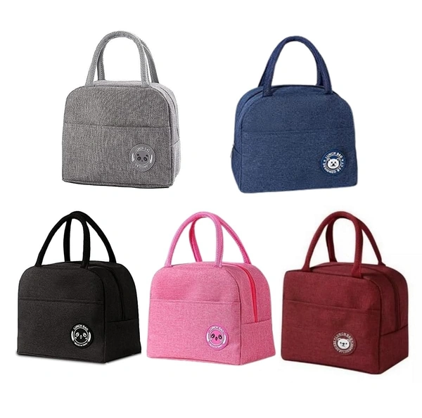 Insulated Reusable Lunch Bag Tote Bag for Women Men & Kids | Lunch Bag for School Picnic Office Outdoor Gym | Travel Box/Tiffin/Storage Bag 