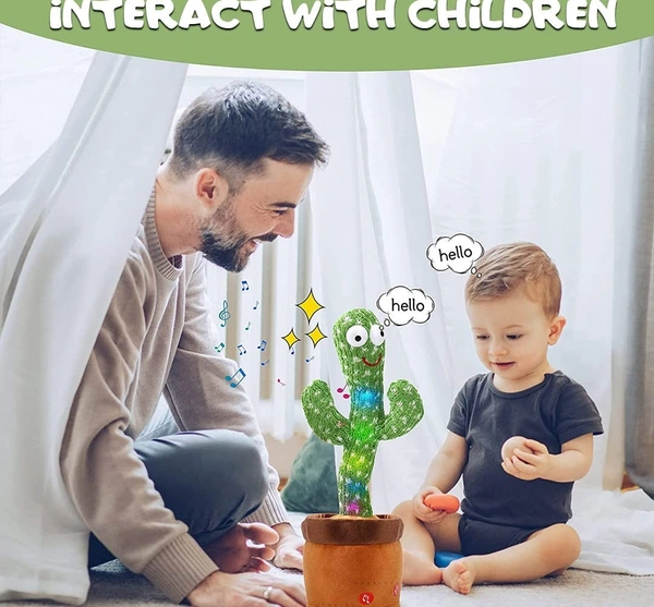 Dancing Cactus Toy Repeat What You Say