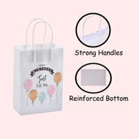 Printing Happy Birthday Kraft Paper Bag