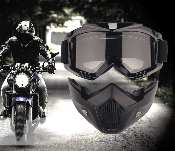 Motorcycle Bike Goggles Mask Helmet