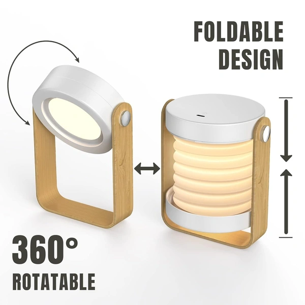 Folding LED lantern lamp