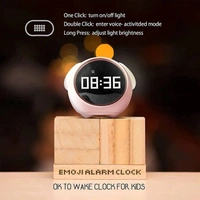 Alarm Clock for Students with Adjustable Brightness