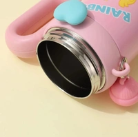 Kids Tumbler, 850ml Double-Walled Travel Mug,Stainless Steel Vacuum Insulated Cup - Leak Proof - Cartoon Character Design with Straw, BPA Free