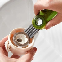 3-in-1 Multifunctional Bottle Cleaning Brush – Cup Lid & Crevice Cleaner Tool for Bottle Cap, Straw, Grooves | Kitchen Bottle Brush for Cup, Lid, Glass, Narrow Gaps | Multipurpose Cleaning Tool