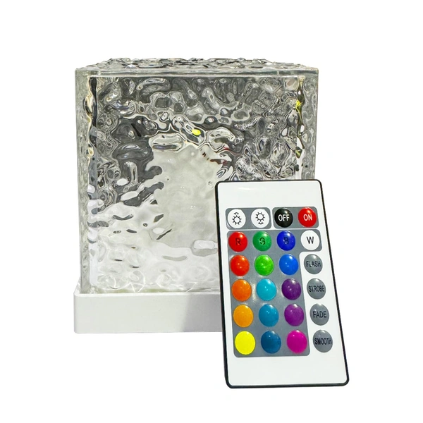 Wave Cube Water Ripple Lamp