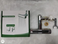 3 in 1 Waterfall Kitchen Faucet,360° Swivelling Anti-Splash Sink Faucet Sprayer Adapter,Waterfall Faucet with Pull Down Sprayer,Universal Tap Extender for Kitchen and Bathroom Sink and Wash Basin