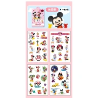 Temporary Tattoo for Kids 8 Sheets Waterproof Temporary Tattoo Cartoon Stickers Birthday Party Gift Toy Toys for Children Toy Story Party Decorations