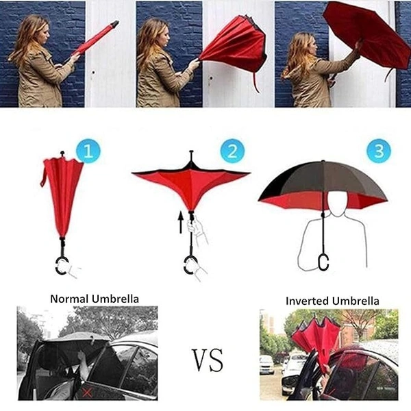 Reversible Umbrella C Handle