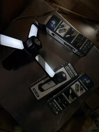 Camping Lantern 3000mAh USB Rechargeable Camping Lamp Foldable Hanging Camping Light with 5 Modes and Magnetic Top Portable Power Bank Camping Light for Camping Outdoor Emergency